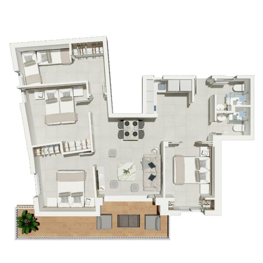Mara Boutique Apartments Benidorm Dış mekan fotoğraf
